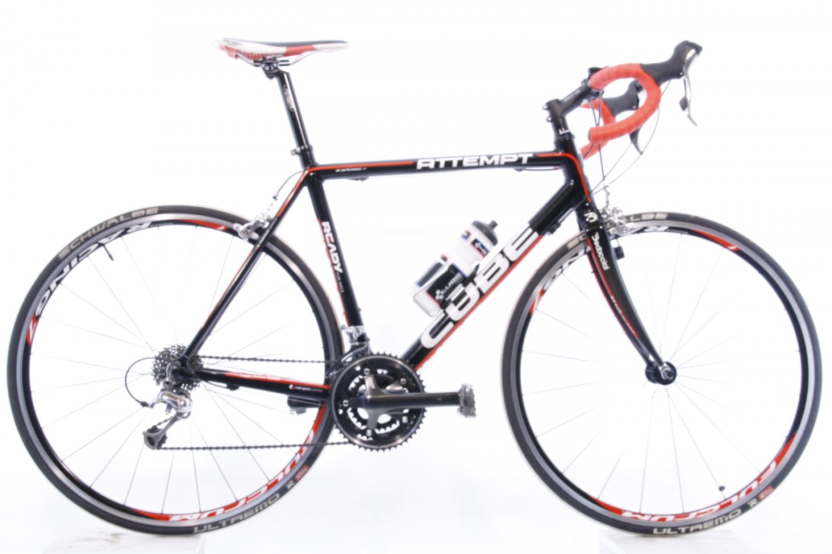 Gebruikte Racefiets Cube Attempt 55cm 30speed 55 cm - Wereldfietsen